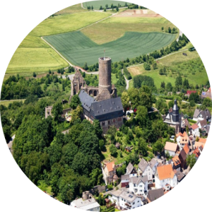 Burg Gleiberg rund